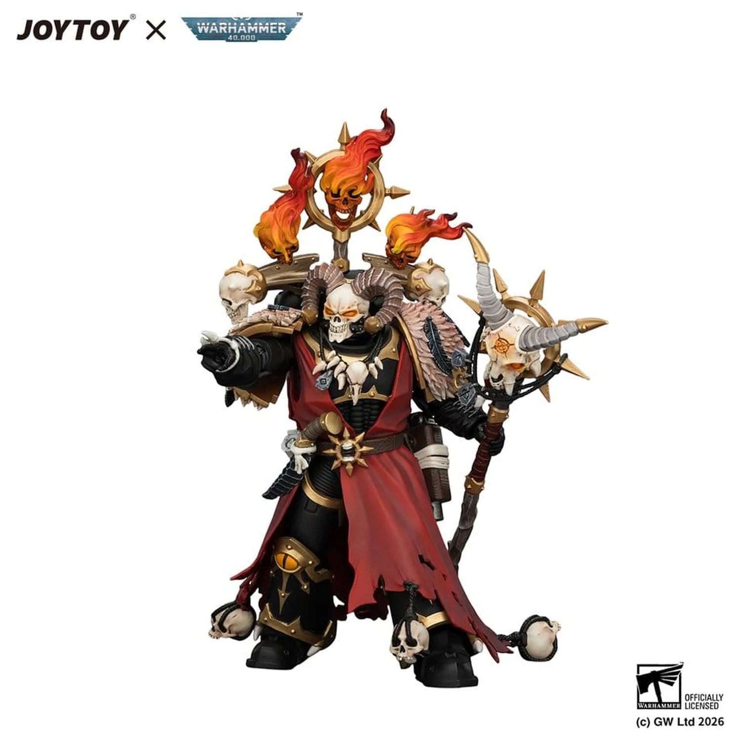 Warhammer Akčná figúrka Black Legion Master of Possession 13 cm produktová fotografia