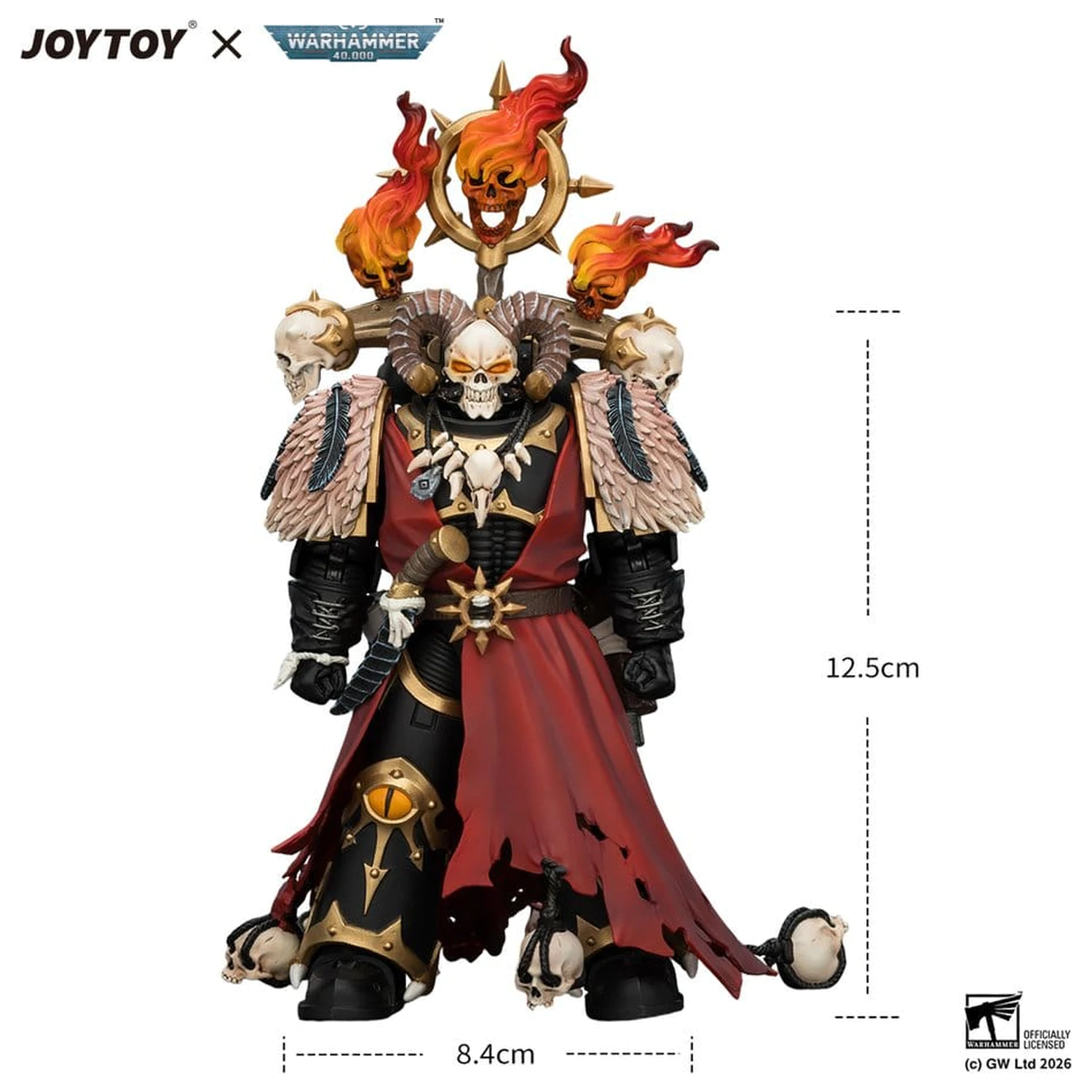 Warhammer Akčná figúrka Black Legion Master of Possession 13 cm produktová fotografia