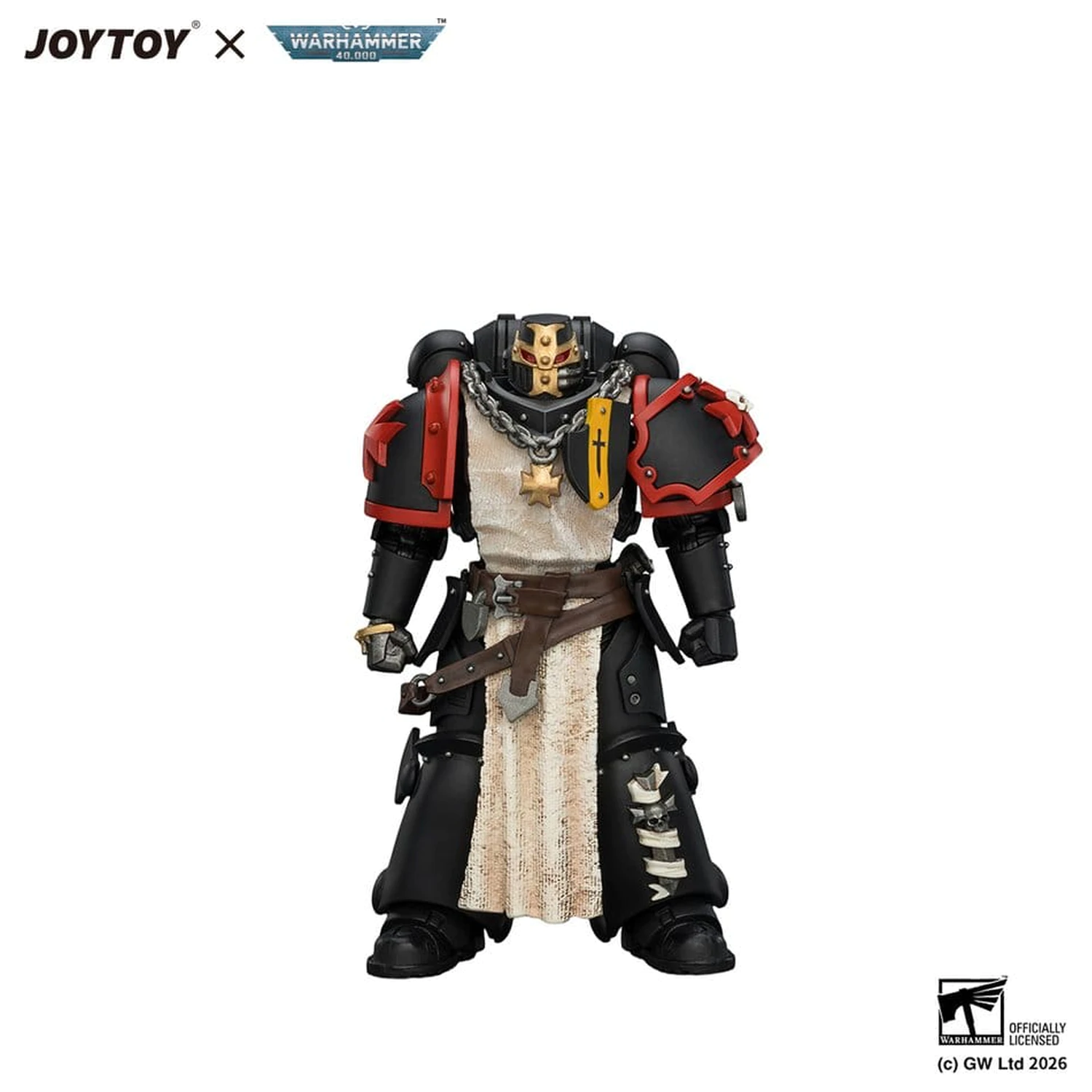 Warhammer Action Figure Black Templars Crusader Ancient 12 cm produktová fotografia