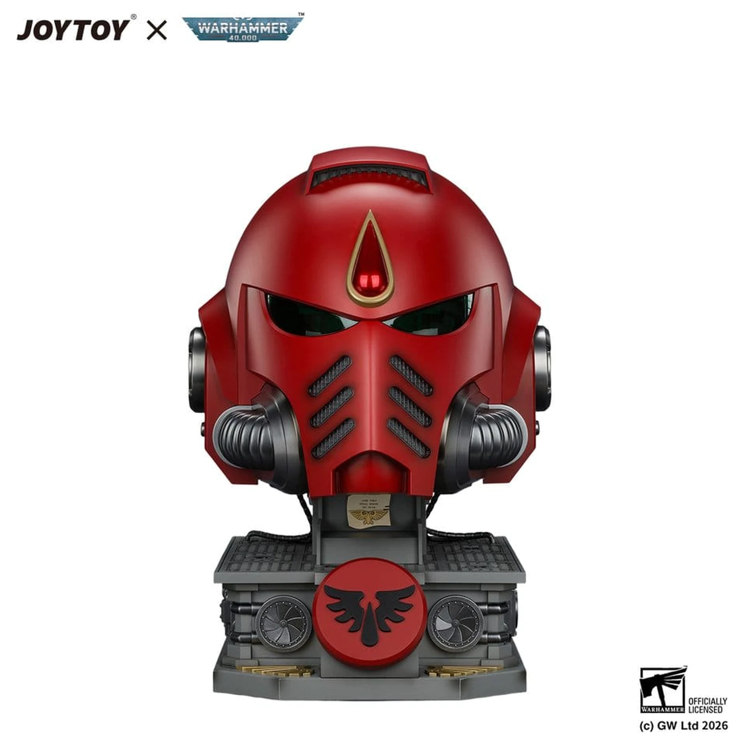 Warhammer Replika prilby Blood Angels MkX a stojan na displej 44 cm produktová fotografia