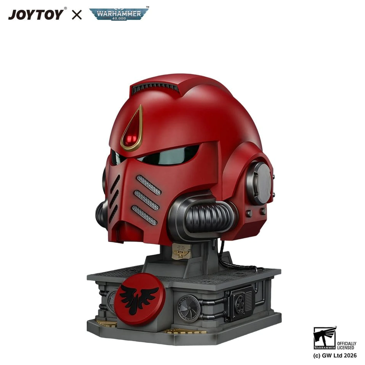 Warhammer Replika prilby Blood Angels MkX a stojan na displej 44 cm produktová fotografia