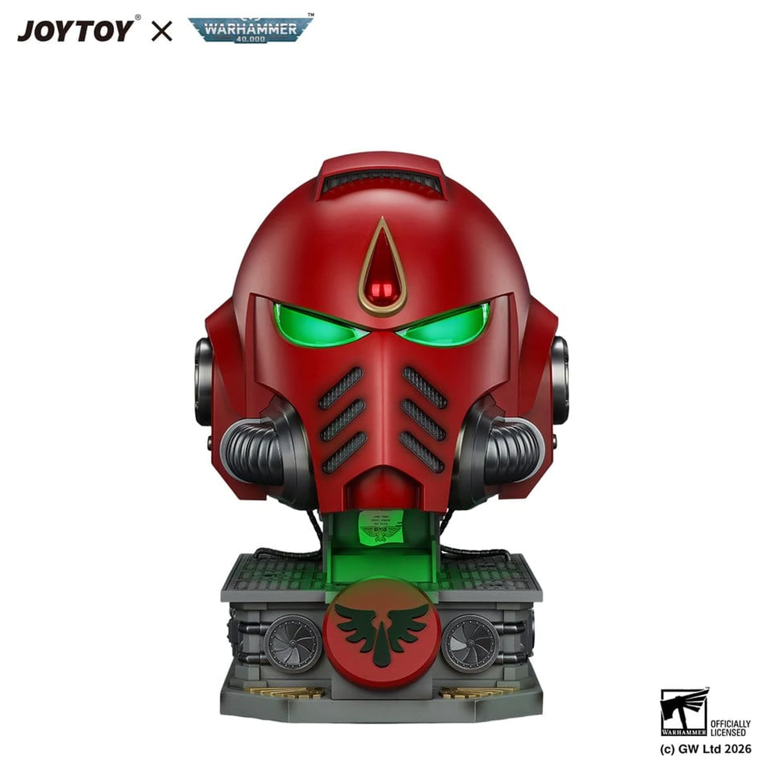 Warhammer Replika prilby Blood Angels MkX a stojan na displej 44 cm produktová fotografia