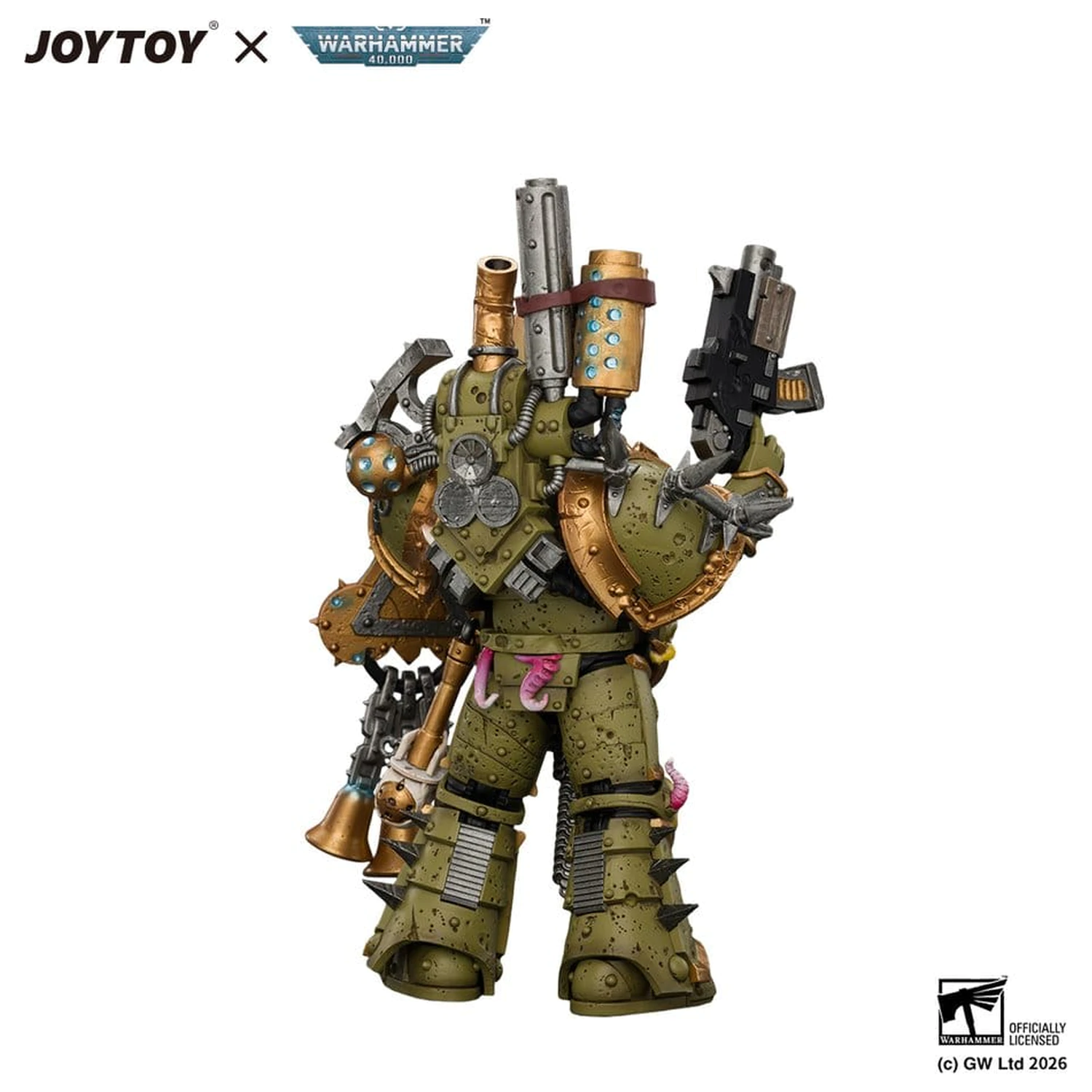 Warhammer akčná figúrka Death Guard Plague Marine 1 12 cm produktová fotografia