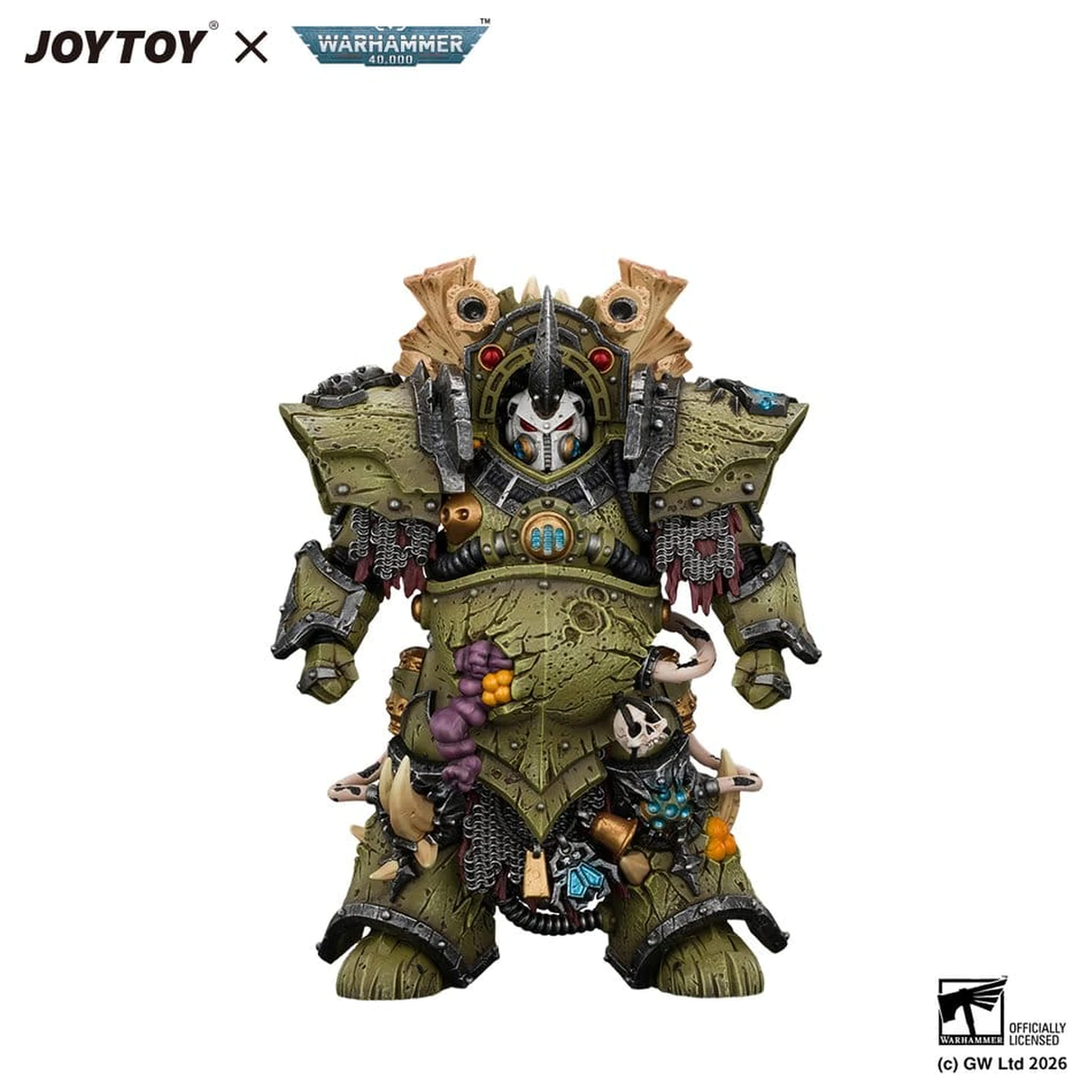 Warhammer akčná figúrka Death Guard Typhus Herald of the Plague God 15 cm produktová fotografia