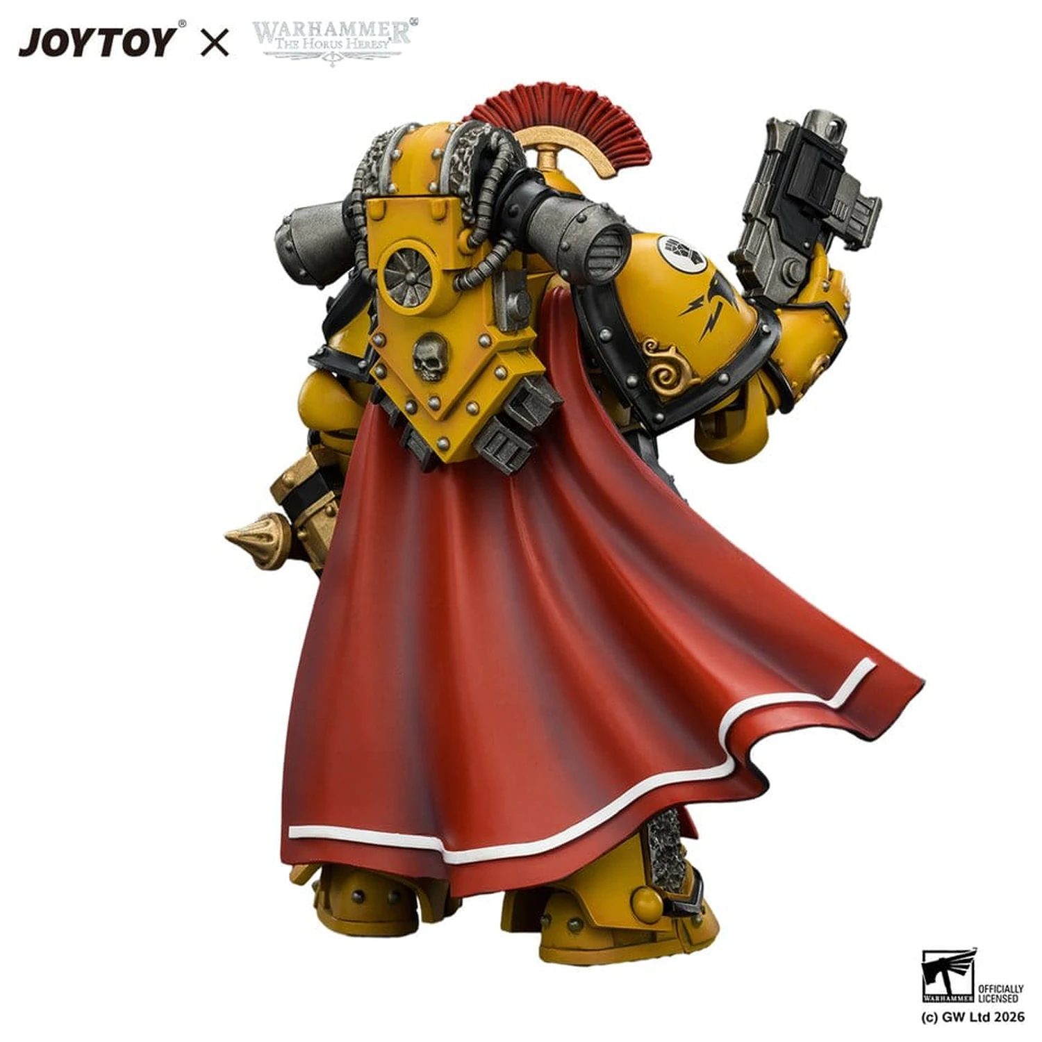 Warhammer akčná figúrka Imperial Fists Legion Praetor v brnení Mk III, 13 cm produktová fotografia