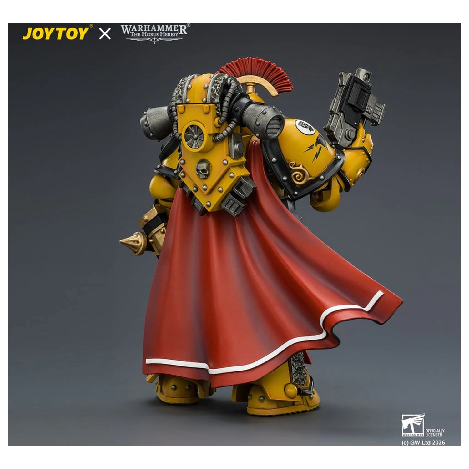 Warhammer akčná figúrka Imperial Fists Legion Praetor v brnení Mk III, 13 cm produktová fotografia
