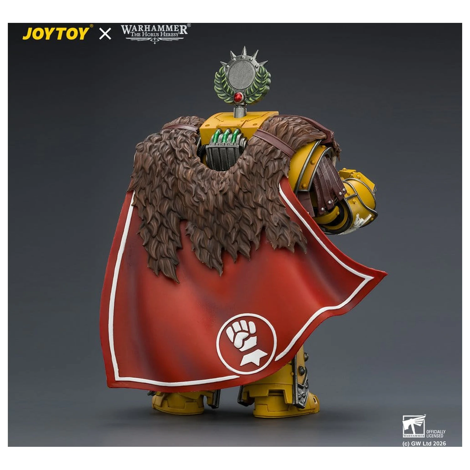 Warhammer Akčná figúrka Imperial Fists Lord Castellan Evander Garrius, The Tyrant of Cthonia 14 cm produktová fotografia