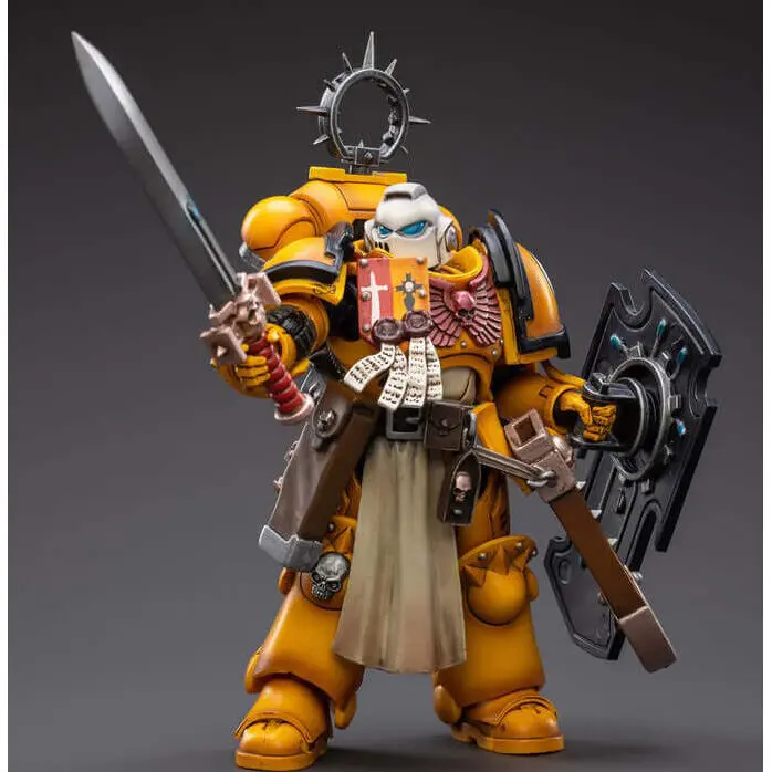 Warhammer 40k akčná figúrka 1/18 Primaris Space Marines Imperial Fists Bladeguard Veteran 12 cm termékfotó