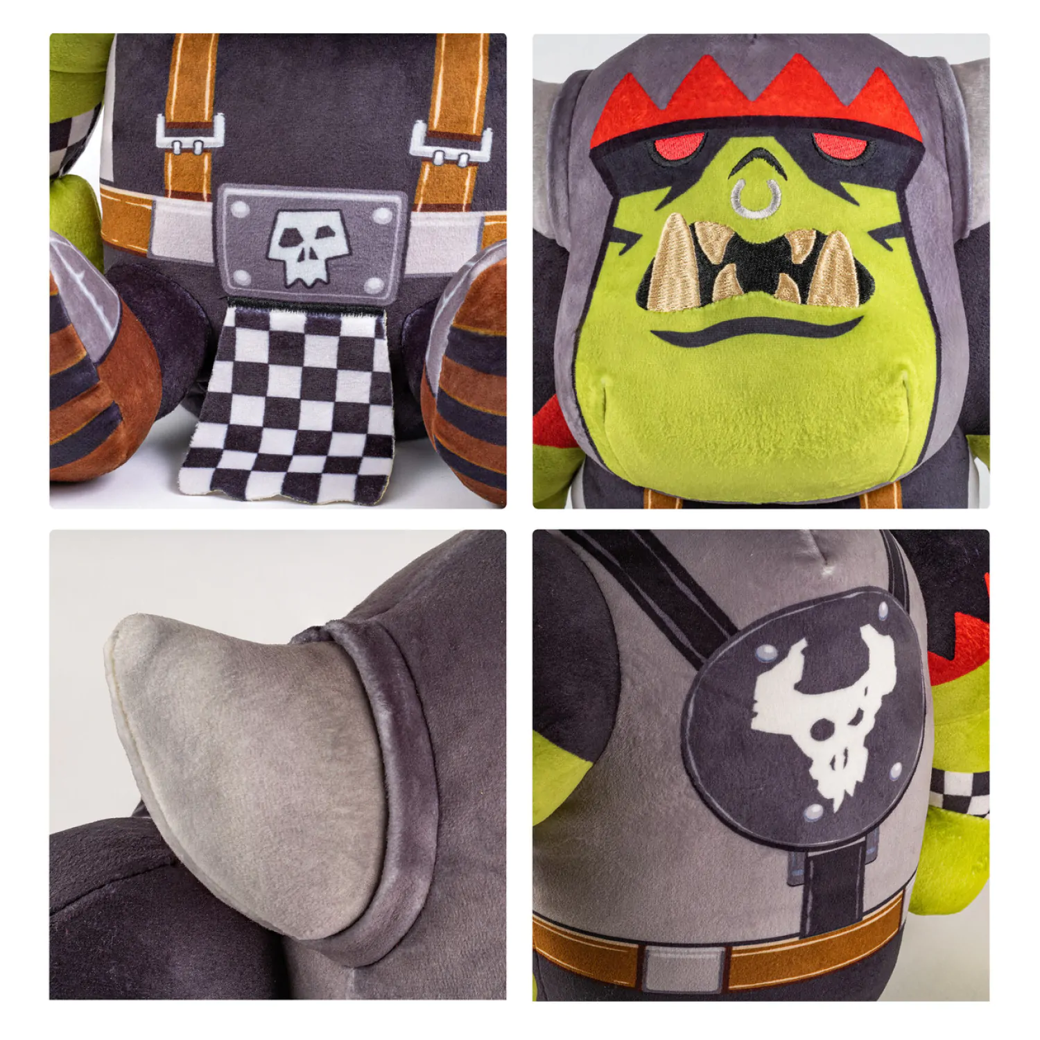 Warhammer plyšová figúrka Goff Ork Boy produktová fotografia