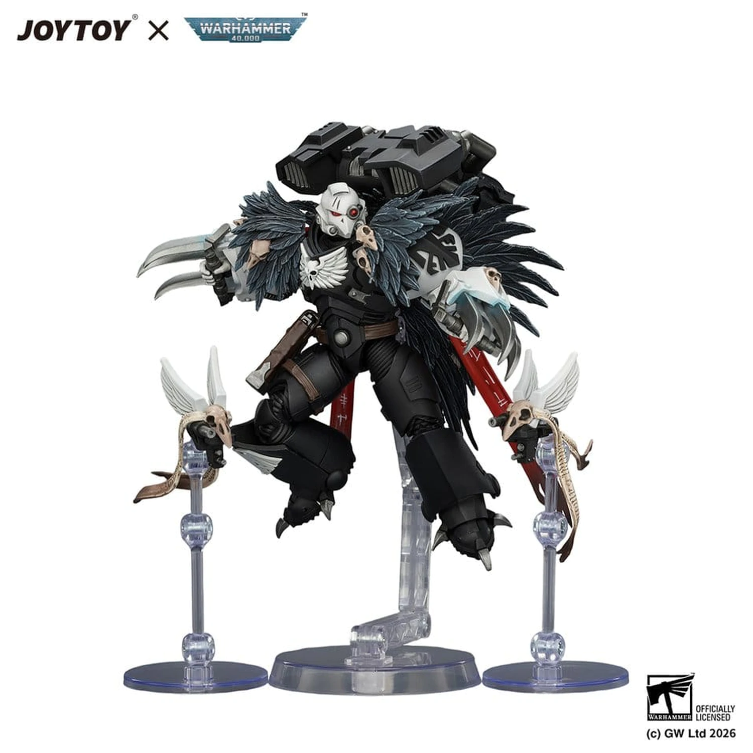 Warhammer Action Figure Raven Guard Chapter Master Aethon Shaan 13 cm produktová fotografia