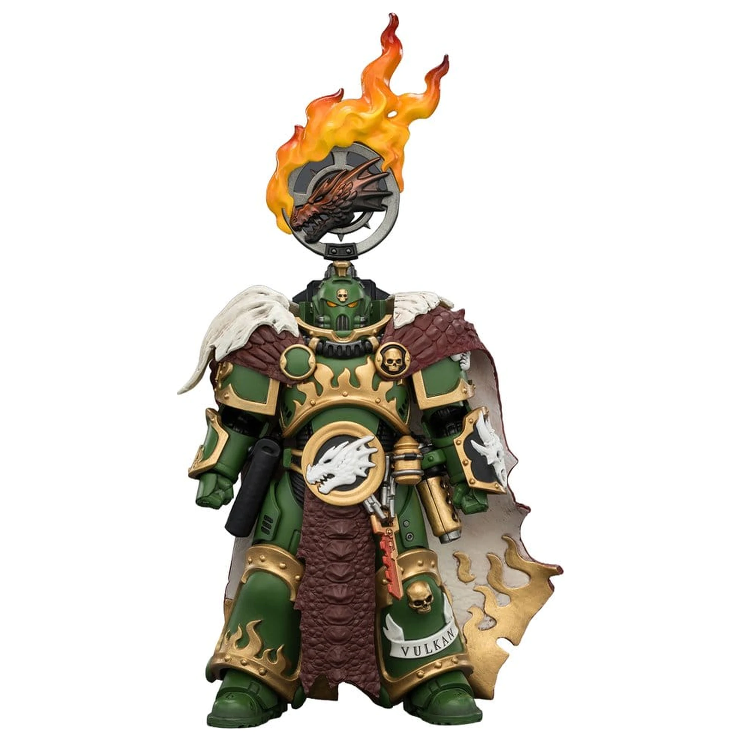Warhammer akčná figúrka Salamanders Vulkan He'stan, the Forgefather 13 cm produktová fotografia