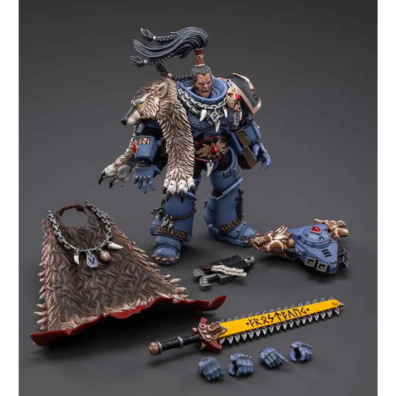 Warhammer 40k Akčná Figúrka 1/18 Space Wolves Ragnar Blackmane 13 cm produktová fotografia