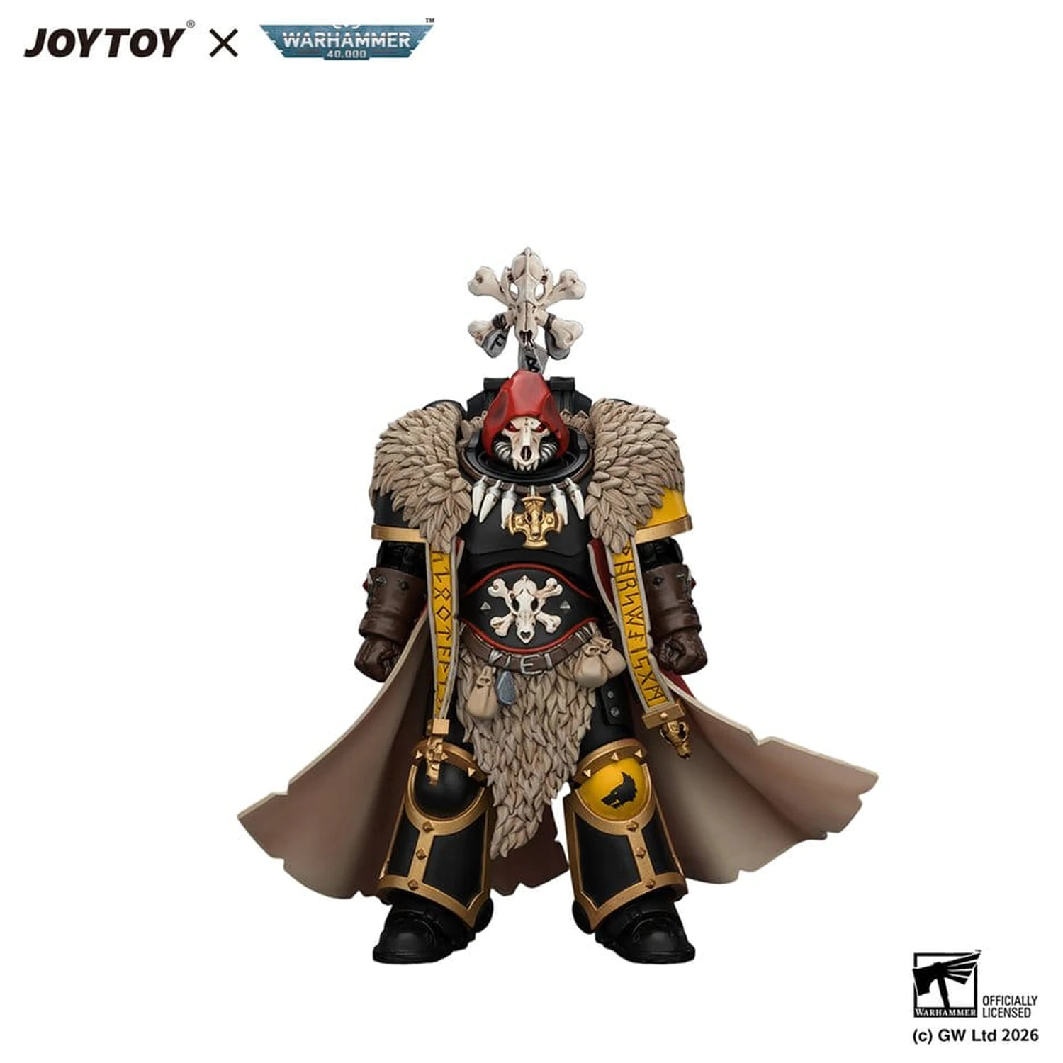 Warhammer akčná figúrka Space Wolves Wolf Priest 12 cm produktová fotografia