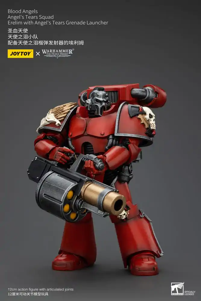 Warhammer The Horus Heresy figúrka 1/18 Blood Angels Angel&#039;s Tears Squad Erelim with Angel&#039;s Tears Grenade Launcher 12 cm termékfotó