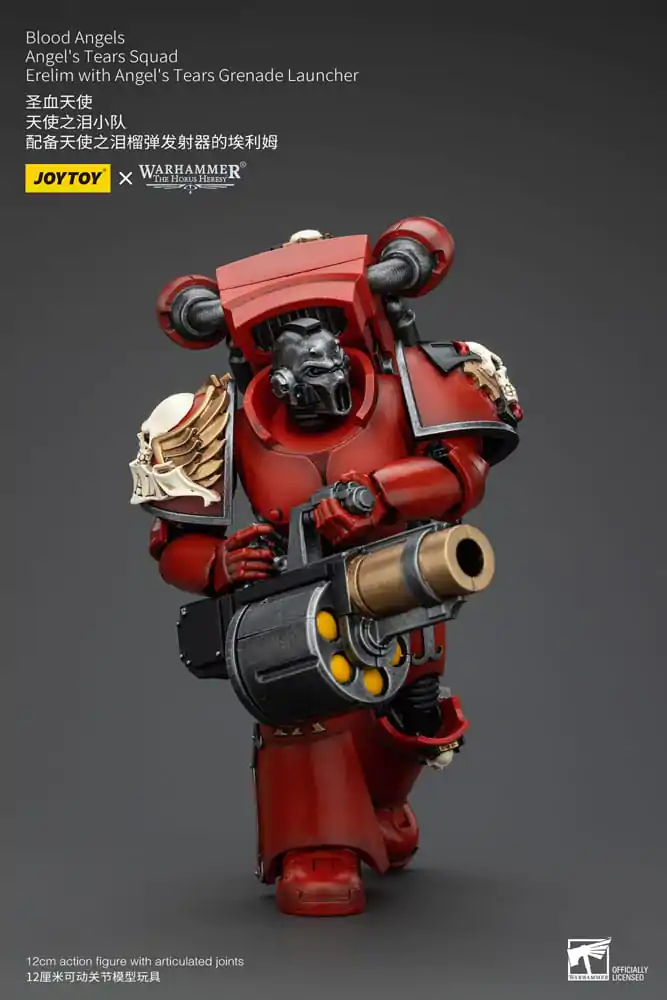 Warhammer The Horus Heresy figúrka 1/18 Blood Angels Angel&#039;s Tears Squad Erelim with Angel&#039;s Tears Grenade Launcher 12 cm termékfotó