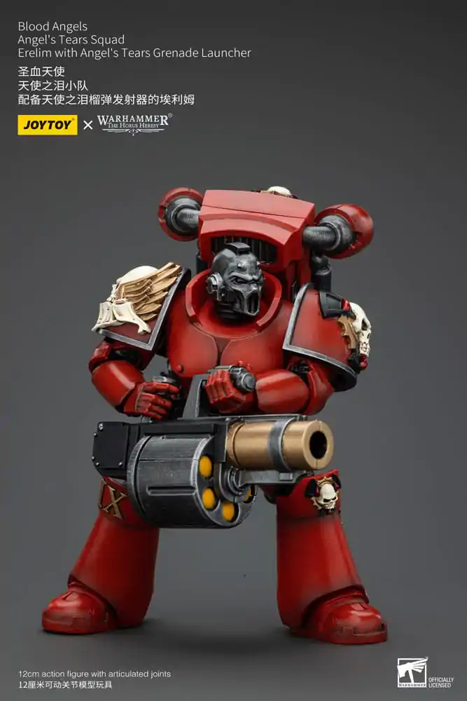 Warhammer The Horus Heresy figúrka 1/18 Blood Angels Angel&#039;s Tears Squad Erelim with Angel&#039;s Tears Grenade Launcher 12 cm termékfotó