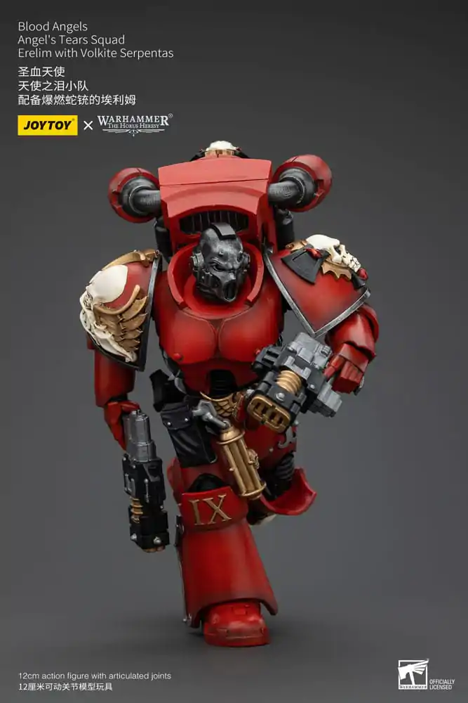 Warhammer The Horus Heresy Action Figure 1/18 Blood Angels Angel's Tears Squad Erelim with Volkite Serpentas 12 cm termékfotó