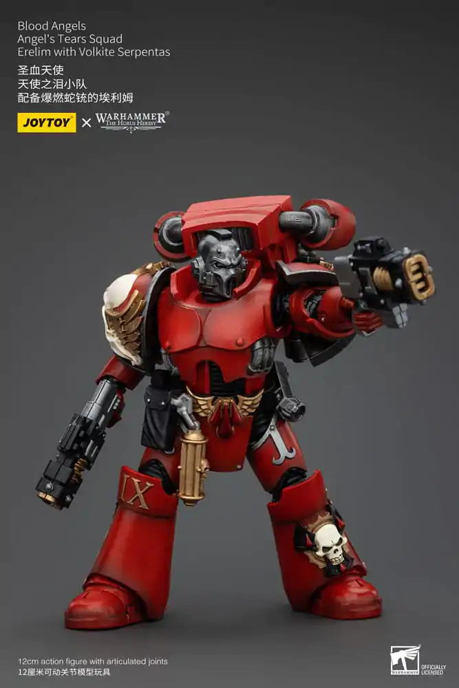 Warhammer The Horus Heresy Action Figure 1/18 Blood Angels Angel's Tears Squad Erelim with Volkite Serpentas 12 cm termékfotó