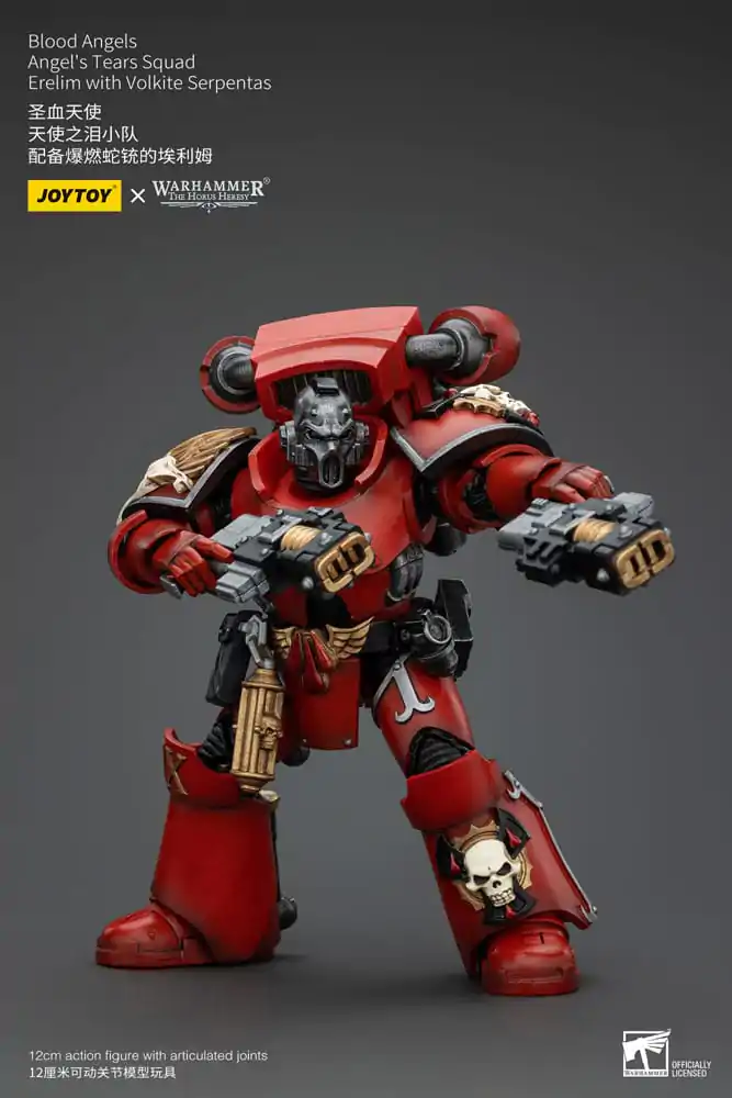 Warhammer The Horus Heresy Action Figure 1/18 Blood Angels Angel's Tears Squad Erelim with Volkite Serpentas 12 cm termékfotó