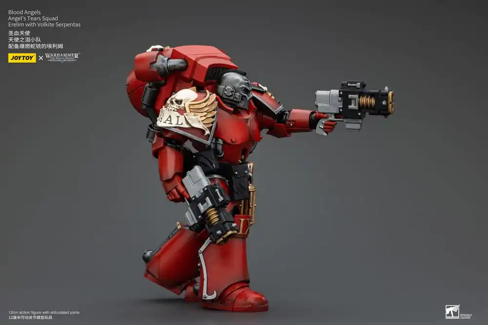 Warhammer The Horus Heresy Action Figure 1/18 Blood Angels Angel's Tears Squad Erelim with Volkite Serpentas 12 cm termékfotó