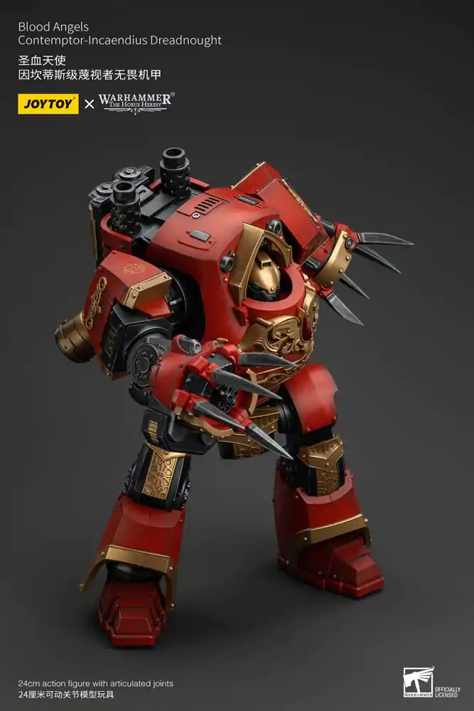 Warhammer The Horus Heresy Akčná Figúrka 1/18 Blood Angels Contemptor-Incaendius Dreadnought 24 cm termékfotó