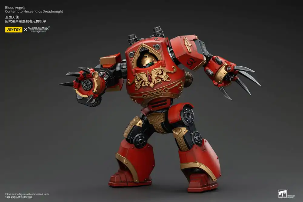 Warhammer The Horus Heresy Akčná Figúrka 1/18 Blood Angels Contemptor-Incaendius Dreadnought 24 cm termékfotó