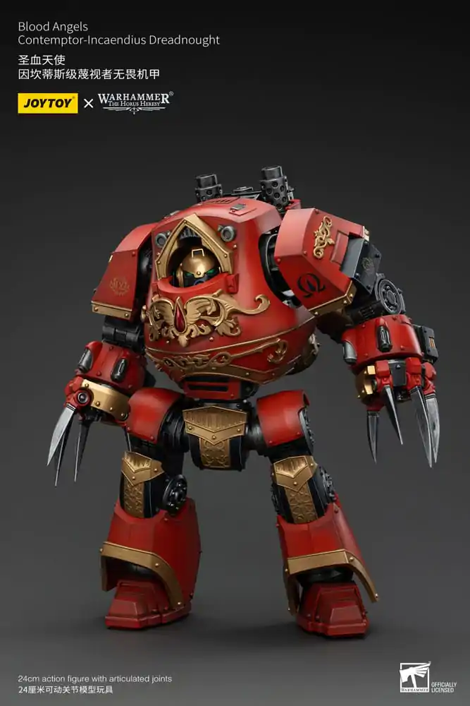 Warhammer The Horus Heresy Akčná Figúrka 1/18 Blood Angels Contemptor-Incaendius Dreadnought 24 cm termékfotó