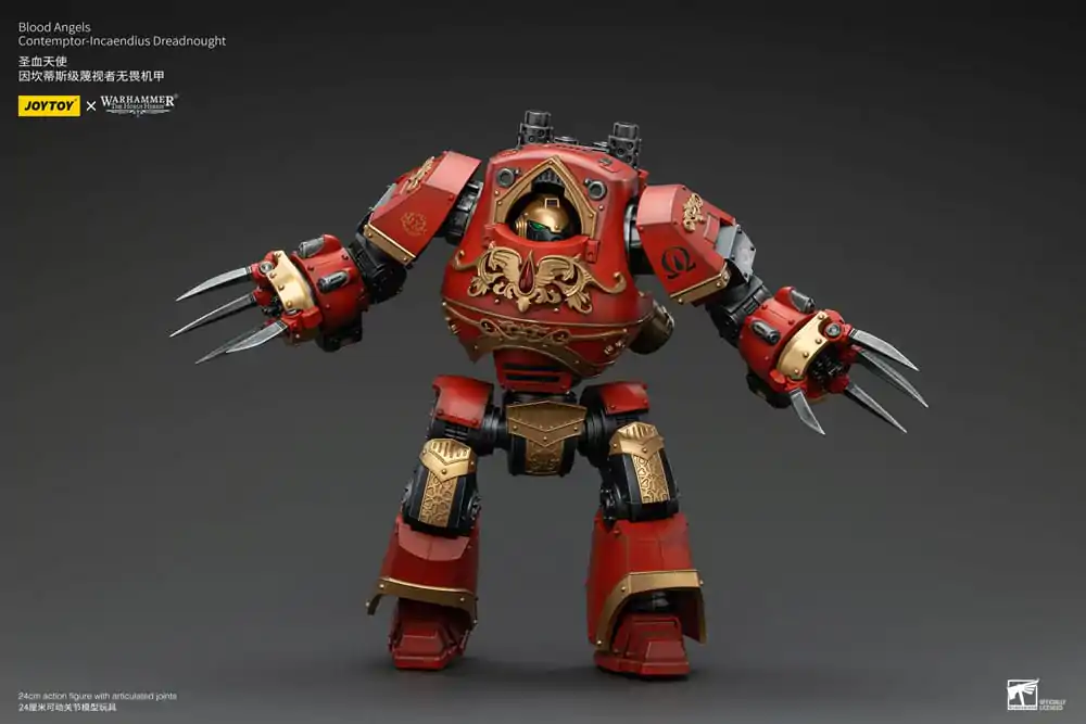 Warhammer The Horus Heresy Akčná Figúrka 1/18 Blood Angels Contemptor-Incaendius Dreadnought 24 cm termékfotó