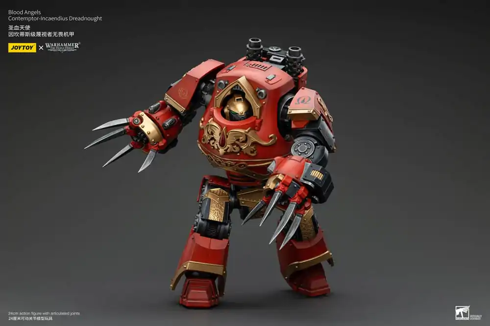 Warhammer The Horus Heresy Akčná Figúrka 1/18 Blood Angels Contemptor-Incaendius Dreadnought 24 cm termékfotó