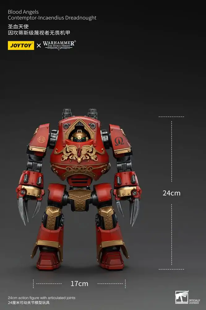 Warhammer The Horus Heresy Akčná Figúrka 1/18 Blood Angels Contemptor-Incaendius Dreadnought 24 cm termékfotó