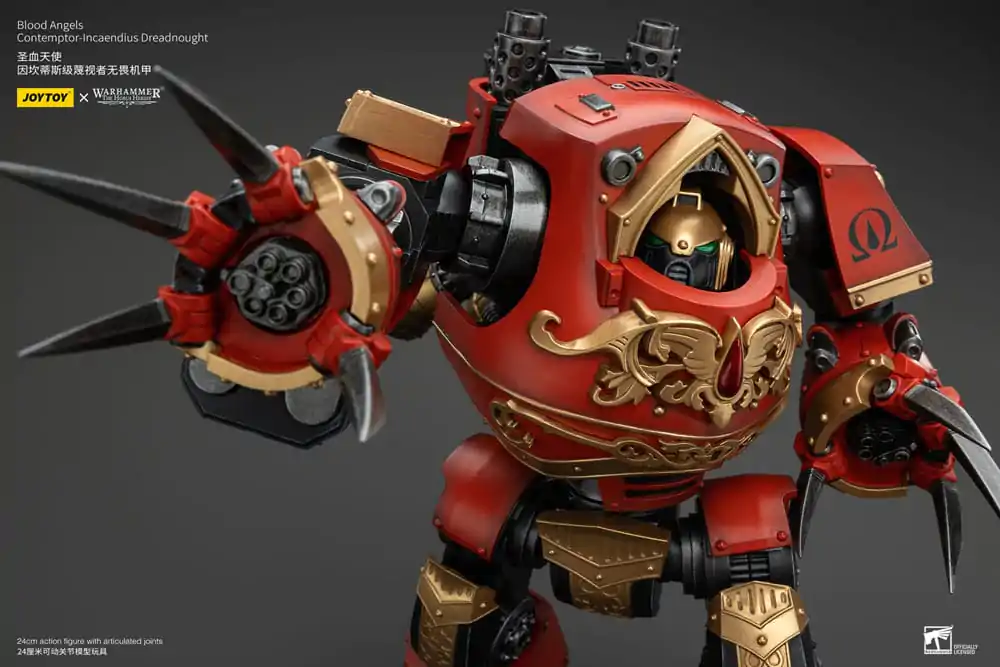 Warhammer The Horus Heresy Akčná Figúrka 1/18 Blood Angels Contemptor-Incaendius Dreadnought 24 cm termékfotó