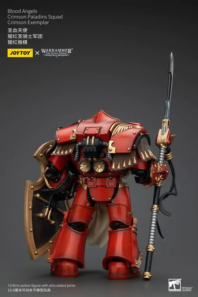 Warhammer The Horus Heresy Akčná figúrka 1/18 Blood Angels Crimson Paladins Squad Crimson Exemplar 14 cm termékfotó