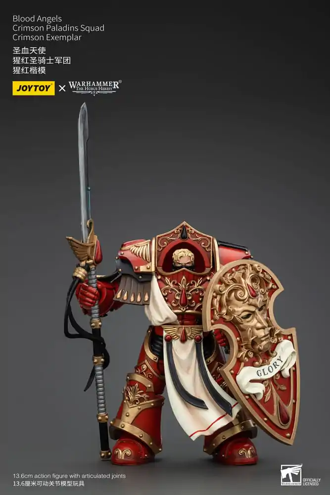 Warhammer The Horus Heresy Akčná figúrka 1/18 Blood Angels Crimson Paladins Squad Crimson Exemplar 14 cm termékfotó