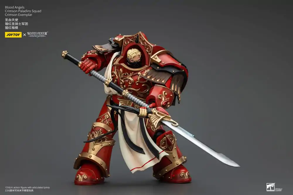 Warhammer The Horus Heresy Akčná figúrka 1/18 Blood Angels Crimson Paladins Squad Crimson Exemplar 14 cm termékfotó