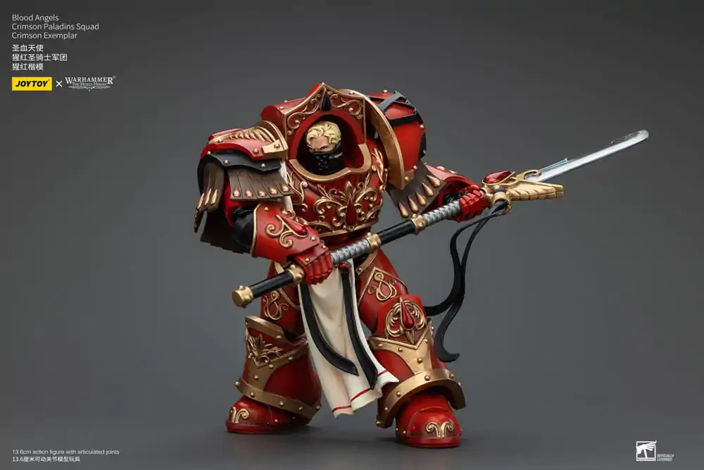 Warhammer The Horus Heresy Akčná figúrka 1/18 Blood Angels Crimson Paladins Squad Crimson Exemplar 14 cm termékfotó