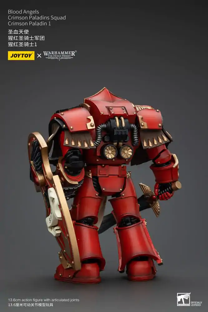 Warhammer The Horus Heresy Akčná figúrka 1/18 Blood Angels Crimson Paladins Squad Crimson Paladin 1 14 cm termékfotó