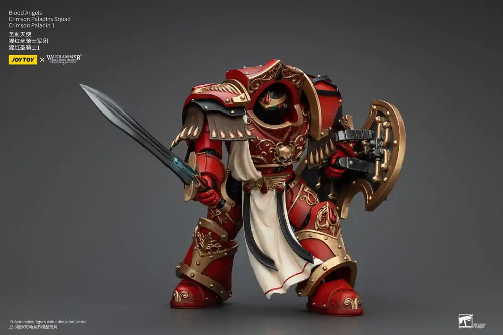 Warhammer The Horus Heresy Akčná figúrka 1/18 Blood Angels Crimson Paladins Squad Crimson Paladin 1 14 cm termékfotó