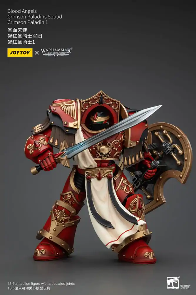 Warhammer The Horus Heresy Akčná figúrka 1/18 Blood Angels Crimson Paladins Squad Crimson Paladin 1 14 cm termékfotó