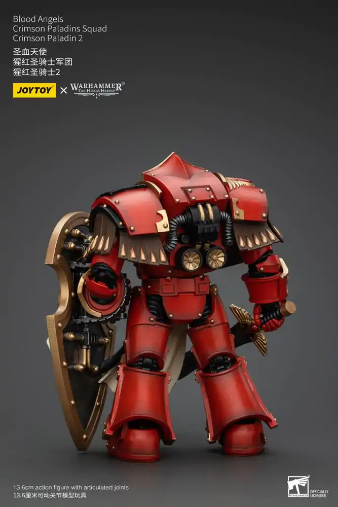 Warhammer The Horus Heresy Akčná figúrka 1/18 Blood Angels Crimson Paladins csapat Crimson Paladin 2 14 cm termékfotó