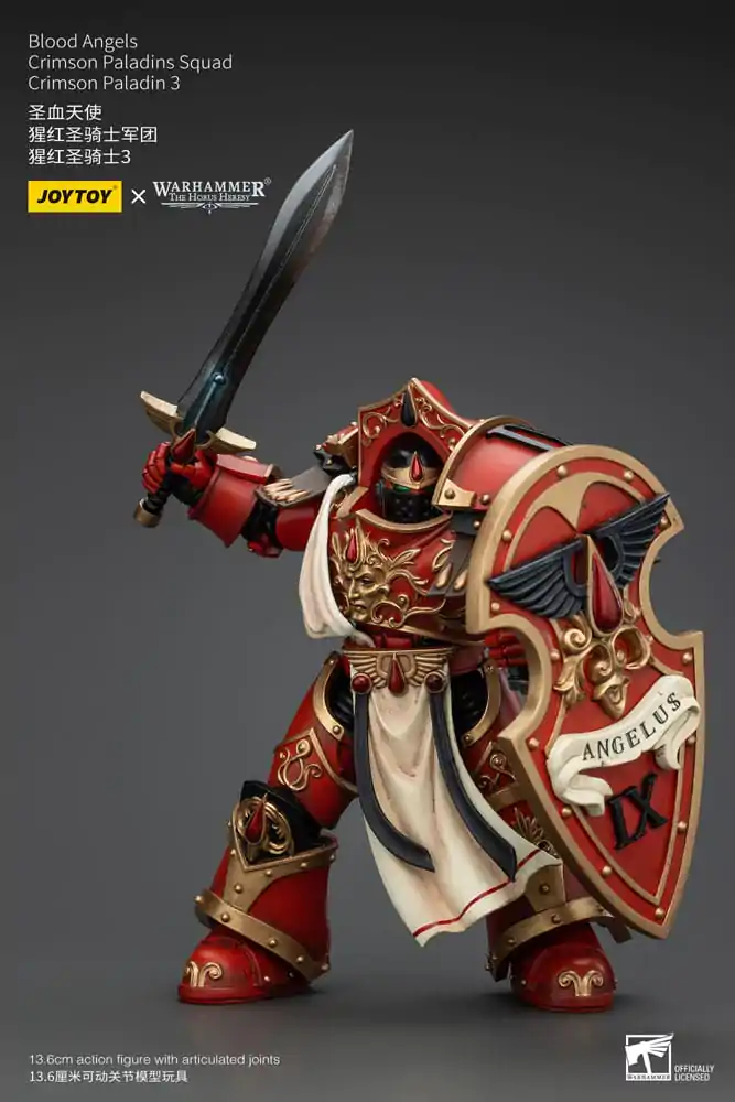 Warhammer The Horus Heresy Action Figure 1/18 Blood Angels Crimson Paladins Squad Crimson Paladin 3 14 cm termékfotó