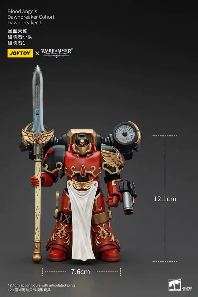 Warhammer The Horus Heresy Action Figure 1/18 Blood Angels Dawnbreaker Cohort Dawnbreaker 1 13 cm termékfotó