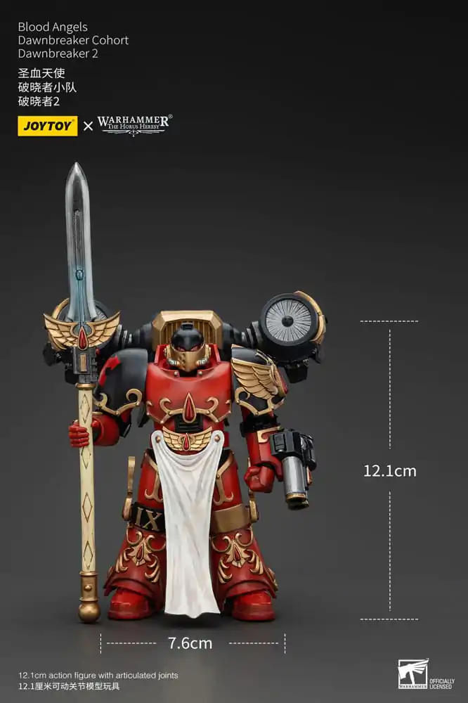 Warhammer The Horus Heresy Akčná figúrka 1/18 Blood Angels Dawnbreaker Cohort Dawnbreaker 2 13 cm termékfotó