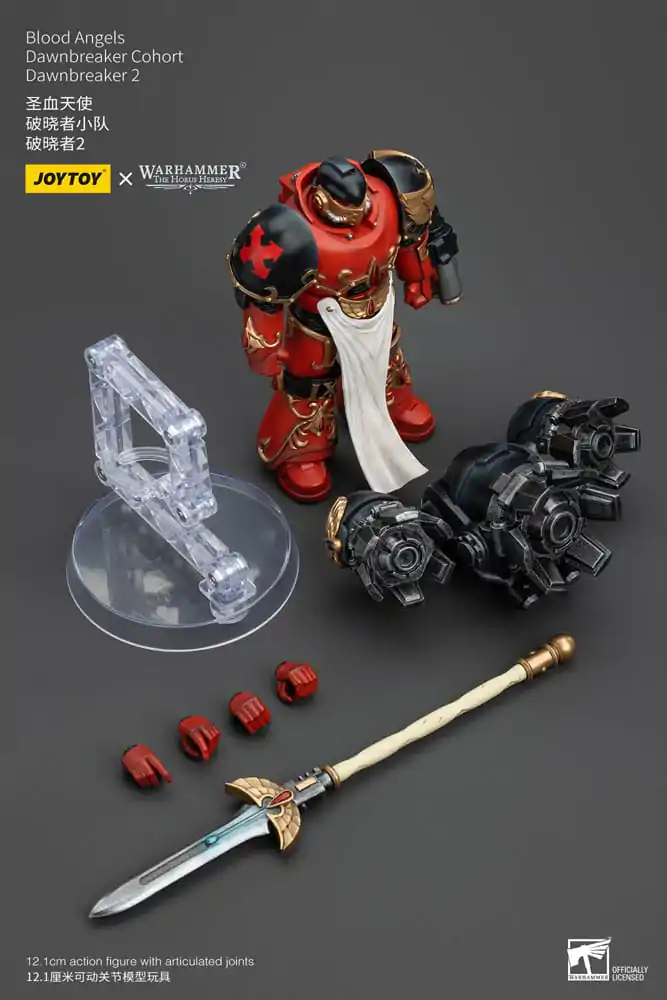 Warhammer The Horus Heresy Akčná figúrka 1/18 Blood Angels Dawnbreaker Cohort Dawnbreaker 2 13 cm termékfotó