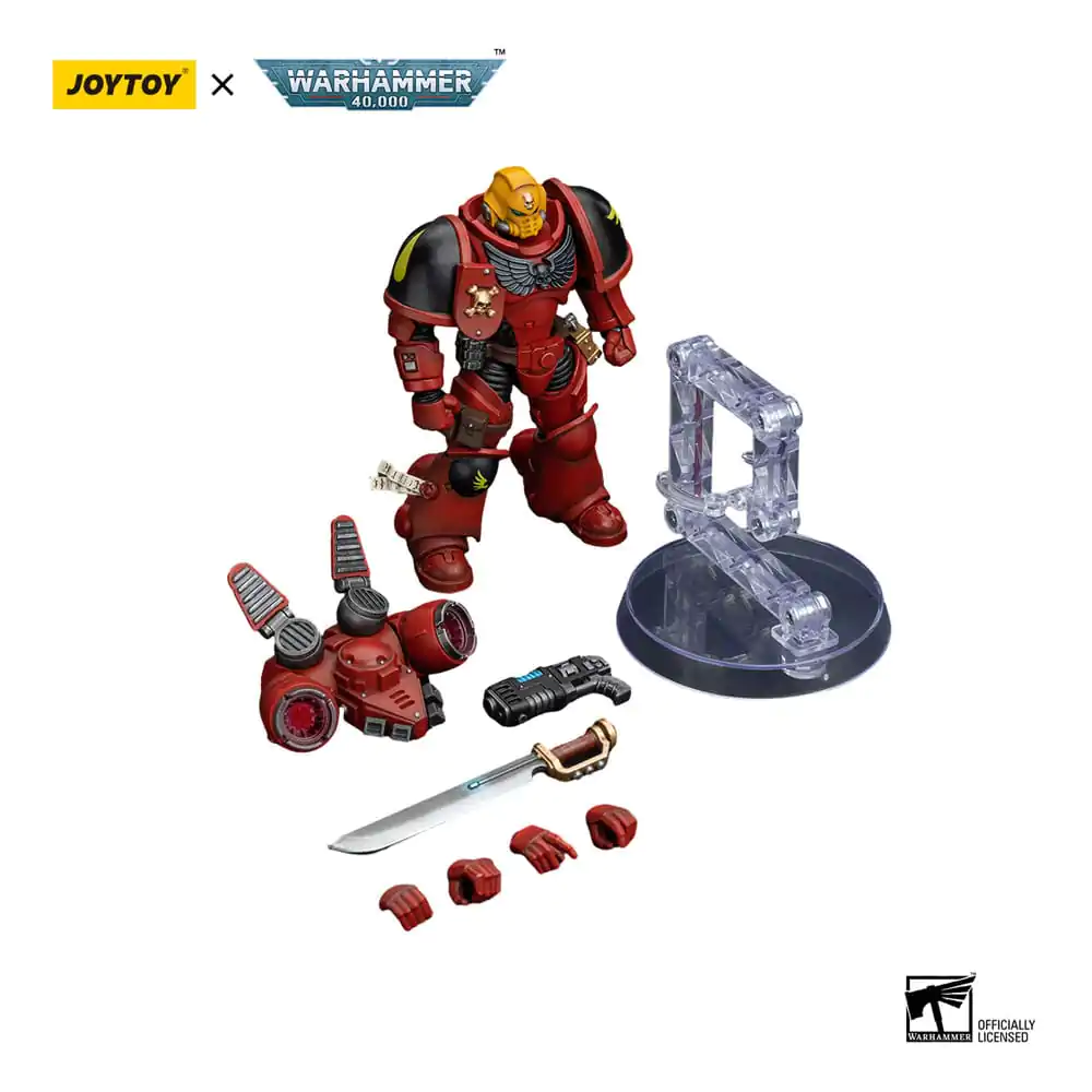 Warhammer The Horus Heresy Akčná figúrka 1/18 Blood Angels Jump Pack Intercessors Sergeant With Plasma Pistol 12 cm termékfotó