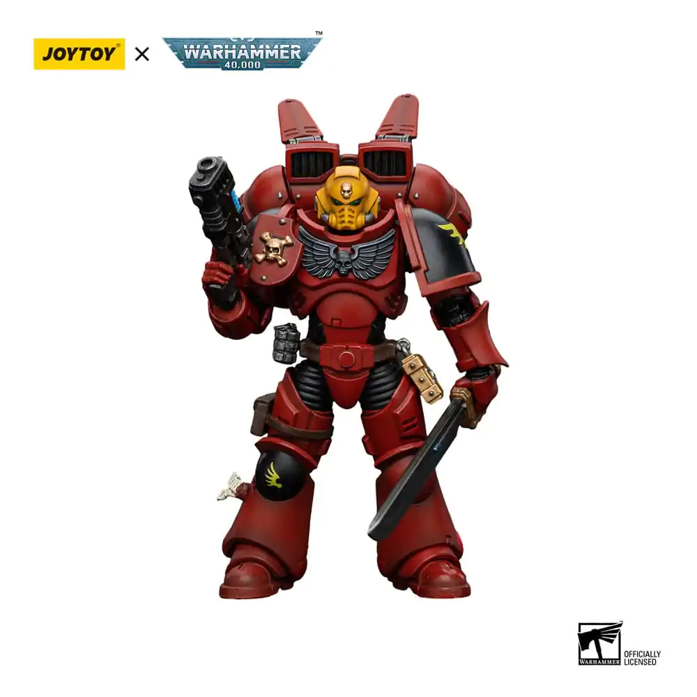 Warhammer The Horus Heresy Akčná figúrka 1/18 Blood Angels Jump Pack Intercessors Sergeant With Plasma Pistol 12 cm termékfotó