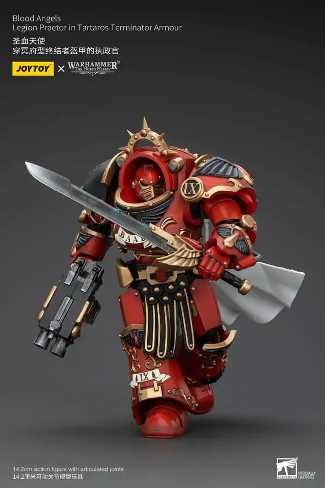 Warhammer The Horus Heresy Akčná figúrka 1/18 Blood Angels Legion Praetor in Tartaros Terminator Armour 14 cm termékfotó