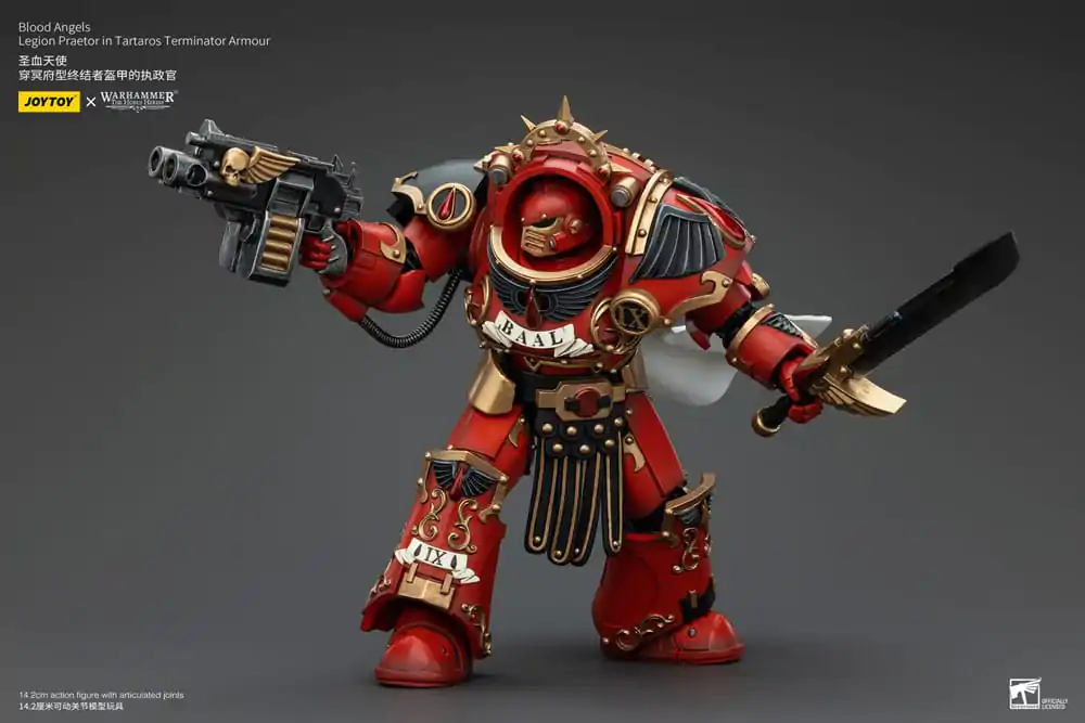 Warhammer The Horus Heresy Akčná figúrka 1/18 Blood Angels Legion Praetor in Tartaros Terminator Armour 14 cm termékfotó