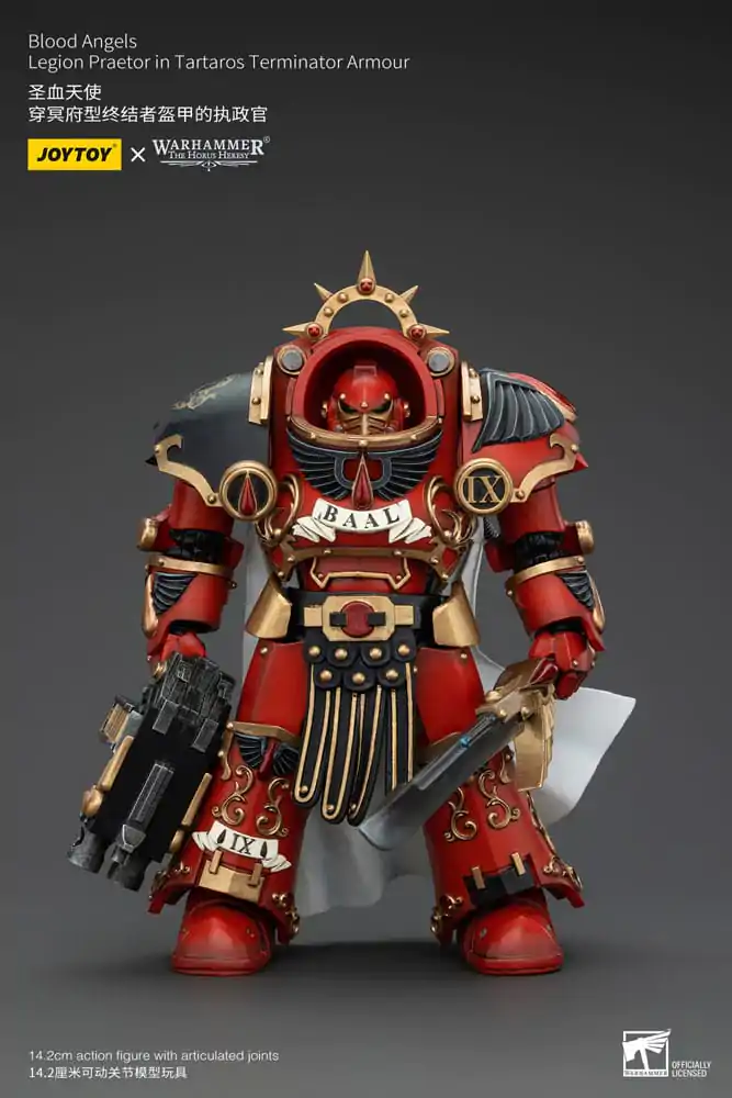 Warhammer The Horus Heresy Akčná figúrka 1/18 Blood Angels Legion Praetor in Tartaros Terminator Armour 14 cm termékfotó