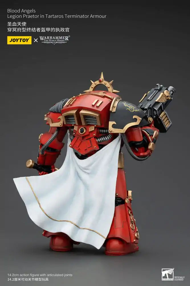 Warhammer The Horus Heresy Akčná figúrka 1/18 Blood Angels Legion Praetor in Tartaros Terminator Armour 14 cm termékfotó