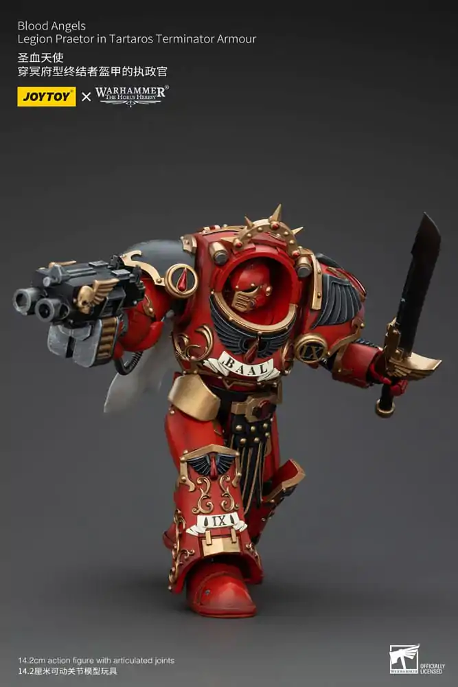 Warhammer The Horus Heresy Akčná figúrka 1/18 Blood Angels Legion Praetor in Tartaros Terminator Armour 14 cm termékfotó